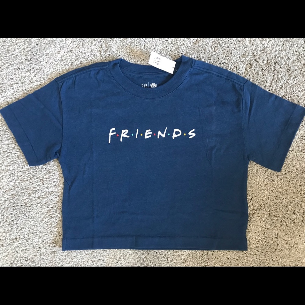 GAP Teen NWT Friends Collection Cropped Tee Shirt